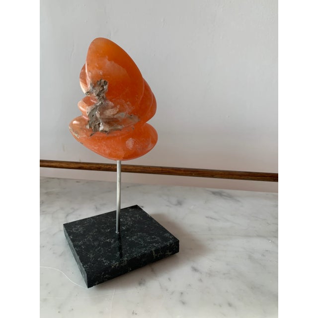 Elisa Adams Gaia Carved Sculpture For Sale - Image 4 of 7