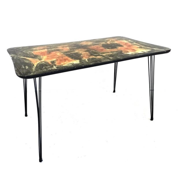 Vintage Coffee Table by Massimo Campighi, Italy, 1950s For Sale - Image 4 of 10