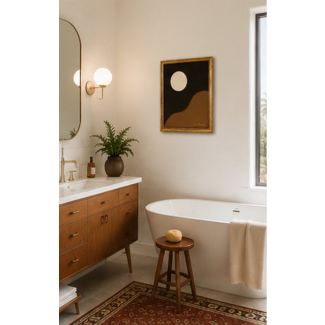 2020s Moon Melt Modern Painting, Framed by Bryan Boomershine For Sale - Image 5 of 10