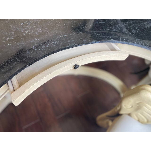 1990s Carved Elephant Desk and Chair For Sale In Jacksonville, FL - Image 6 of 11