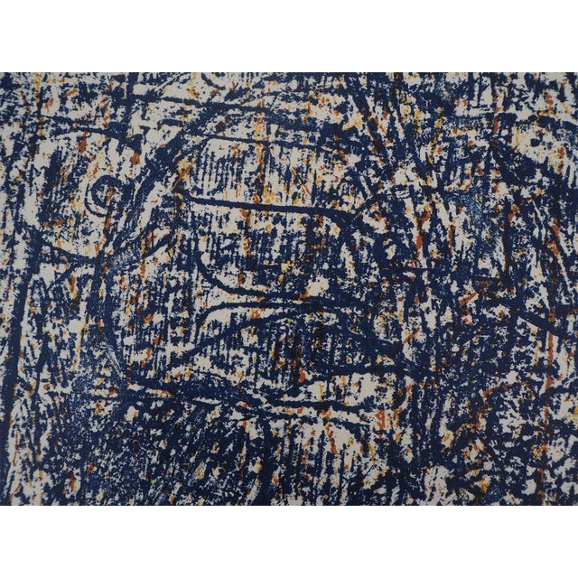 Modern Max Ernst, Les Oiseaux bleus, Lithograph For Sale - Image 3 of 5