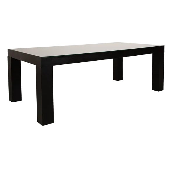 Black Wooden Dining Table from BoConcept For Sale