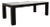 Black Wooden Dining Table from BoConcept For Sale
