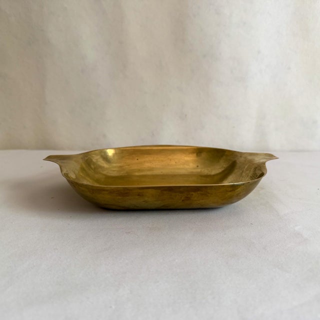 WMF Württembergische Metallwarenfabrik Mid-Century Modern WMF Brass Bowl For Sale - Image 4 of 10