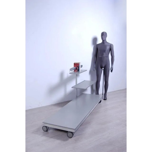 Mobile TV Holder With Shelves, 2000s For Sale - Image 3 of 18