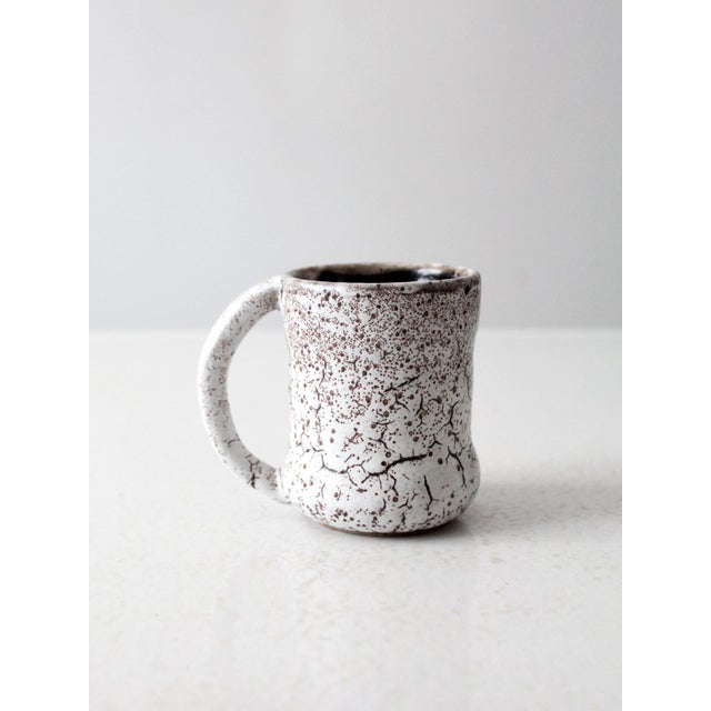Vintage Studio Pottery Mug For Sale - Image 4 of 10