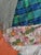Large 1960’s Handmade Crazy Quilt 91” X 66” For Sale - Image 4 of 9