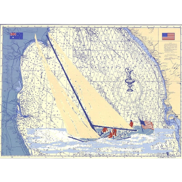 Artist: R. Hilton Brown Title: Stars and Stripes Forever Year: 1985 Signed: No Medium: Serigraph Paper Size: 22 x 26...