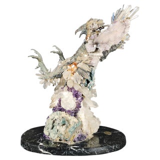 After Anthony Redmile, Eagle, Bronze & Minerals, 20th Century For Sale