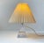 Mid-Century Modern Vintage Swedish Table Lamp in Ice Glass from Urshult Glasbruk, 1960s For Sale - Image 3 of 11