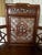 Early 20th Century Antique Asian Chinese Style Carved Hexagonal Petit Delicate Small Chair W/Arms For Sale - Image 5 of 12