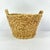 Handwoven basket made by the Tonga people of Zambia. Traditionally crafted from natural plant fibers, these baskets are...