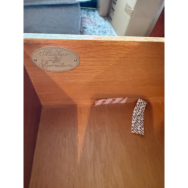 Wood Walnut Low Boy For Sale - Image 7 of 7