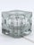 Mid-Century Modern Hand-Blown Ice Glass Cube Table Lamp from Wila, Germany, 1970s For Sale - Image 13 of 18