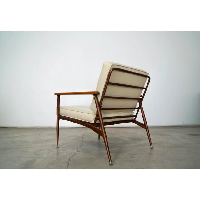1950’s MidCentury Modern Baumritter Copper Lounge Chair Chairish