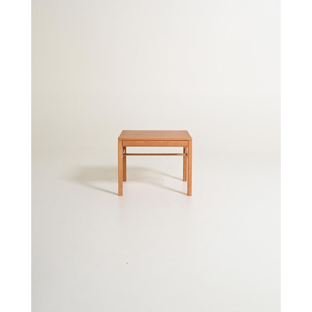 Casino Oak Coffee Table by Sven Engström and Gunnar Myrstrand for Tingströms, 1960s For Sale - Image 3 of 11