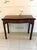 Late 18th Century Antique Georgian Chippendale Mahogany Serpentine Console Card Table, 1770s For Sale - Image 5 of 12