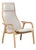 Vintage Lamino Lounge Chair in Beige Leather by Yngve Ekström for Swedese For Sale