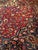 Persian Vintage Persian Khorassan Rug, Hand-Knotted Wool, Floral Pattern, Crimson & Camel, 9x12 For Sale - Image 3 of 14