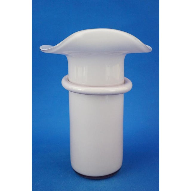 20th Century Purple Sommerso Glass Hat Vase from La Murrina, Italy, 1970s For Sale - Image 4 of 18