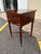 20th Century Federal Style Mahogany and Rosewood Side Table on Casters For Sale In Washington DC - Image 6 of 12