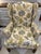 Exceptional pair of American-made C.R. Laine Furniture wingback chairs, dating to 2008 and retaining their original...