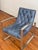 Lounge Chair Leather Button & Tufted For Sale - Image 11 of 13