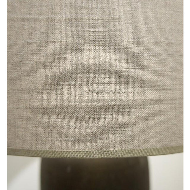 Mid-Century Modern Italian Ceramic Table Lamp, 1960s For Sale - Image 4 of 9