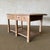 76″W x 39″D x 36″H Shelf : 18.75″D x 51.5″ BL : 21.5″ and 48″ chair side : 21″ Shelf to bottom DR : 8″W x 18″D x 5″H Table...