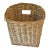 Vintage Wicker Wall Basket For Sale