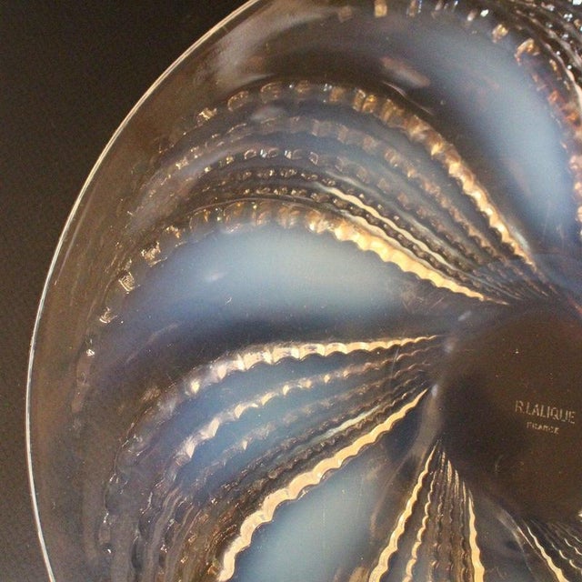 Fleurons Plate by René Lalique, 1930s For Sale - Image 4 of 7