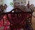 A magnificent, single-family mid-century formal dining set featuring a solid mahogany double-pedestal table from Drexel’s...