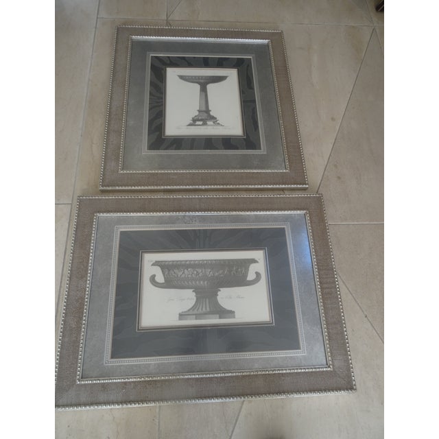 An exquisite and beautifully framed pair of 19th century prints by Antonini (1749-1835) Carlo Antonini (often listed in...