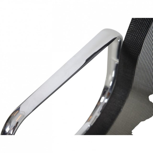 Vintage EA-117 Office Chair in Black Mesh by Charles Eames, 2000s For Sale - Image 7 of 16