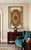Green ​Vintage John-Richard Neoclassical Medallion Wall Panel – Laurel Leaf Iron Frame For Sale - Image 8 of 10