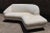 Mid-Century Modern Vladimir Kagan Angle Tangent Sofa For Sale - Image 3 of 7