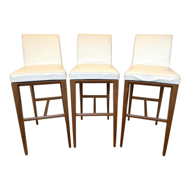 Pre-Owned Calligaris Aida Barstools Made in Italy- Set of 3 For Sale
