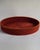 Contemporary Woven Tray in Natural Fiber With Copper Edge For Sale - Image 3 of 4