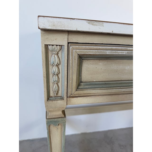Vintage French Provincial Style Writing Desk For Sale - Image 16 of 17