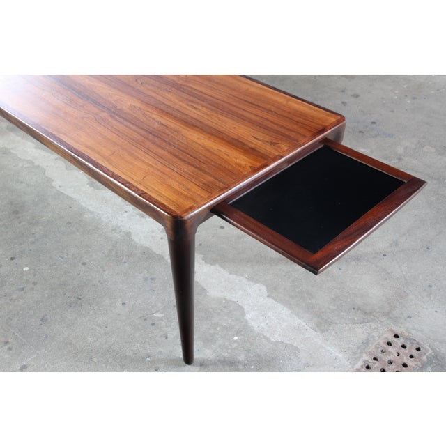 Vintage Rosewood Coffee Table by B.C. Vejle, Denmark, 1960s For Sale - Image 13 of 16