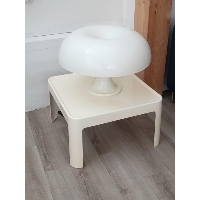 Magnificent and iconic Nesso lamp by Giancarlo Mattioli for Artemide. Original edition, Italy 1967. Collector's item, seen...