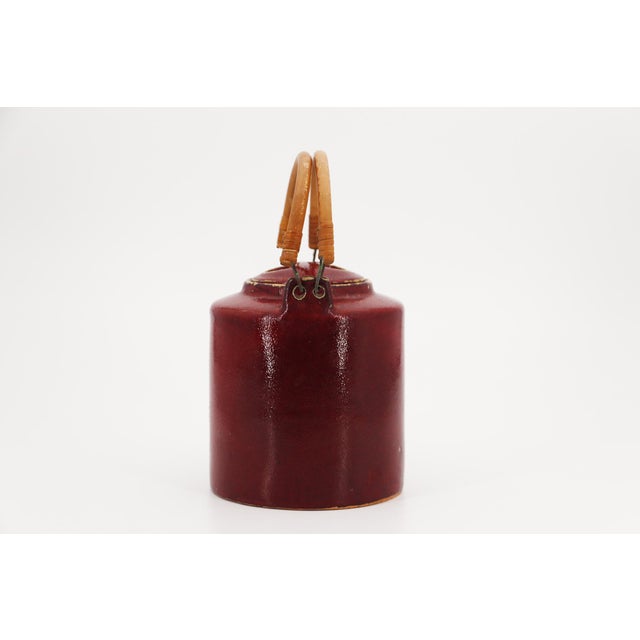 Circa: 1900. Material: Stoneware. Origin: China. Item Condition: Minor chips, some imperfections on the handles, signs of...