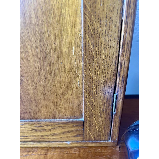 Vintage Wooden Medicine Cabinet, 1950s For Sale - Image 6 of 8