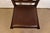 Wood Gustav Stickley Antique Mission Oak Arts & Crafts H-Back Dining Chairs With Leather Seats, Pair For Sale - Image 7 of 12