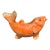 Mid Century Modern Fitz and Floyd Koi Fish Ceramic Planter Vase For Sale