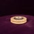 Cream Round Italian Travertine Ashtray with Removable Metal Dish, 1970 For Sale - Image 8 of 12