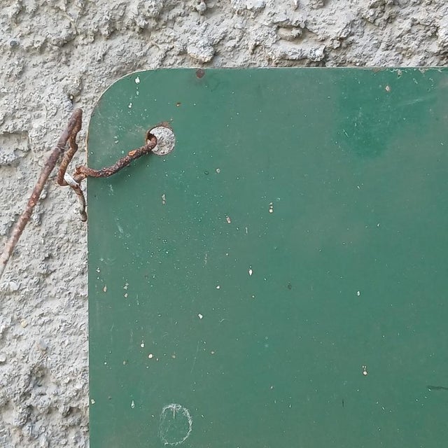 Double-Sided Pibigás Sign in Silkscreened Iron, 1960s For Sale - Image 6 of 8