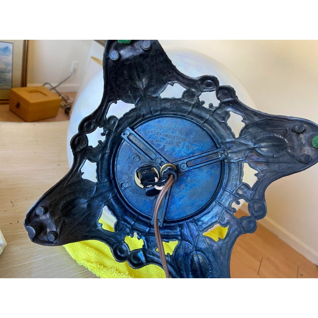 1970’s Ef & Ef Industries Vintage Multicolored Table Lamps - a Pair For Sale - Image 11 of 13