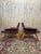 Lounge Chairs in Oak and Velvet, 1950s, Set of 2 For Sale - Image 3 of 7