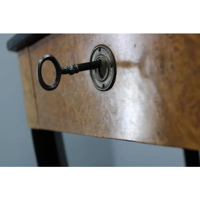 Brown Biedermeier Sewing Table, Austria, 19th Century For Sale - Image 8 of 12